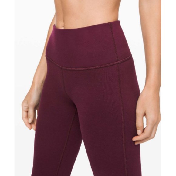 Lululemon Warm & Cozy Wunder Lounge Pant 28" Dark Adobe Size 2 NWOT - Picture 3 of 11